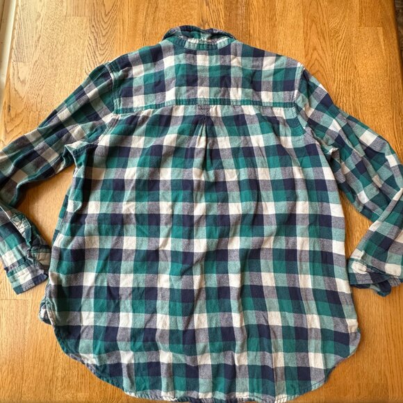Wrangler Wrancher Shirts Plaid Button Up Top Size Large - Picture 4 of 6